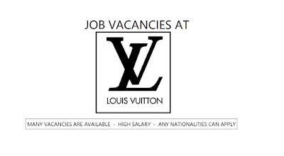 louis vuitton distribution center jobs|louis vuitton job vacancies.